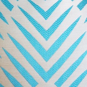 Floor Cushion Outdoor Sunbrella Palm-Cove-Turquoise