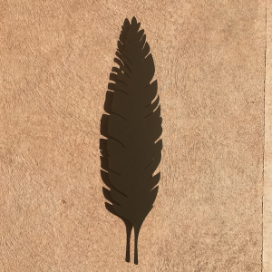Feather – Steel Artwork