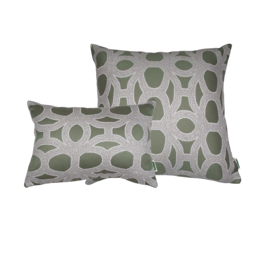 Outdoor Cushion Seychelles Basil Green Sunbrella