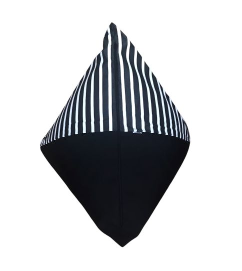 Outdoor Bean Bag Sunbrella Sorrento Black