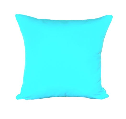 Outdoor Cushion Turquoise Sunbrella Turquoise 45cm x 45cm