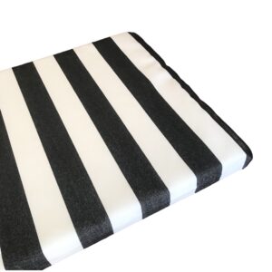 Outdoor Bench Cushion Sunbrella Positano-Black