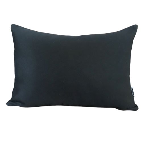 Outdoor Cushion Black Sunbrella 30x45cm