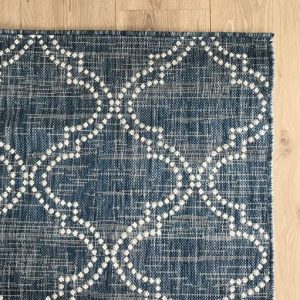 Outdoor Rug Polypropylene Jinju-Blue