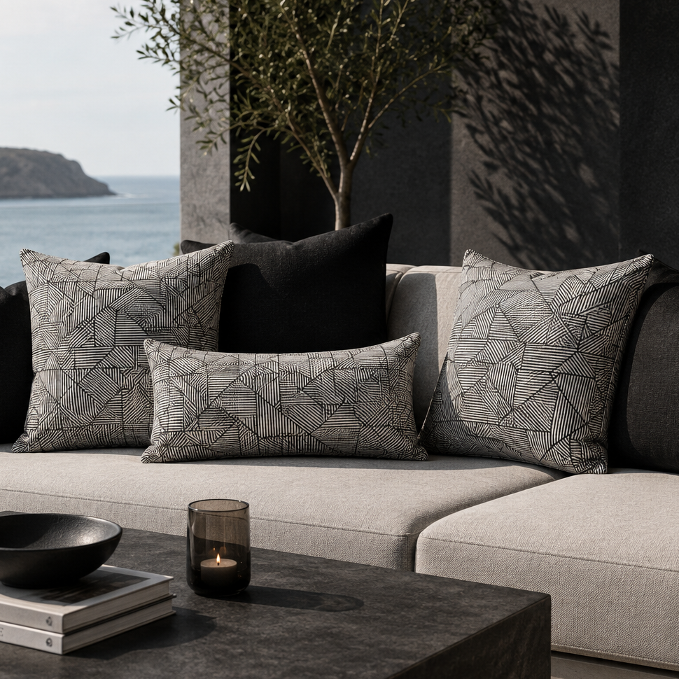 Outdoor Cushion Sunbrella Shibuya Black