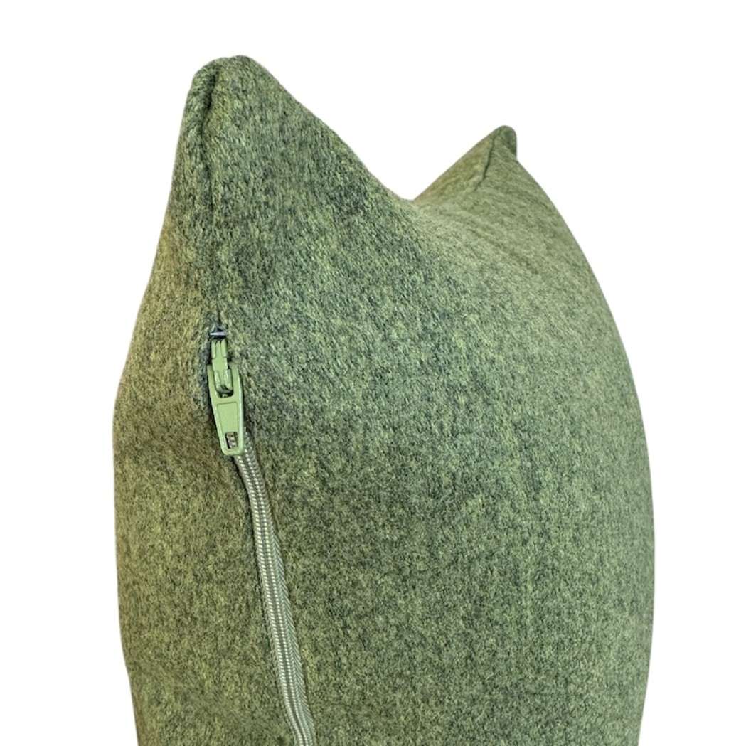 Chartreuse Felt Outdoor Cushion | Sunbrella®